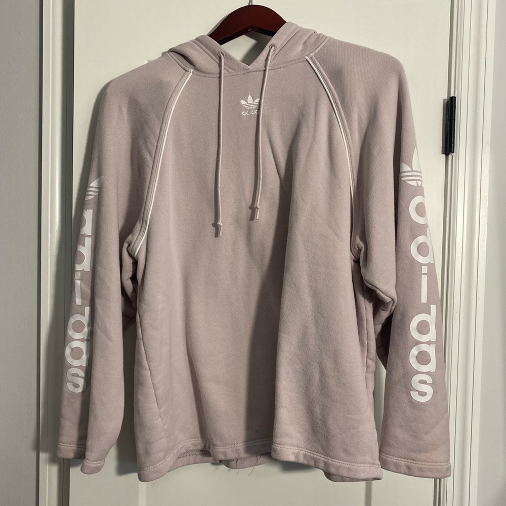 adidas womens lavender hoodie